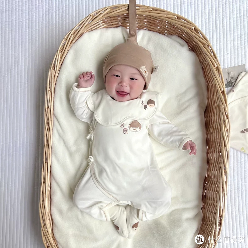 【云雾棉】新生婴儿儿衣服孕妈有礼满月春秋季哈衣纯棉宝宝连体衣